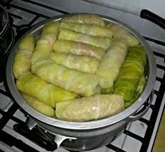 Steamed Cabbage Rolls Similar To Egg Rolls Steamed Cabbage Asian Recipes Food