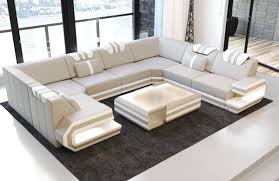 You'll find sofas for every budget, every this unique sectional sofa has it all! San Antonio Luxury Couch U Shape Sofadreams