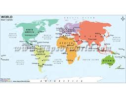 The official facebook page of the washington capitals. Buy Map Of Major Capitals Of The World Online Download Online Weltkarte Kontinente Karten