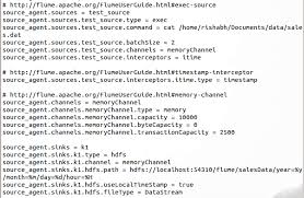 apache flume : setup & best practices