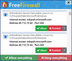 In paranoid mode, no software can access on the internet or network, without your prior consent. Free Firewall
