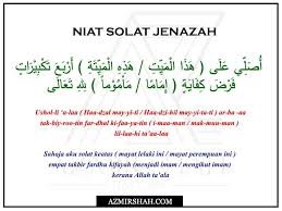 Bacalah ikut kesesuaian jantina jenazah. Doa Untuk Jenazah Guru Paud