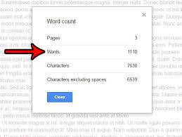 Checking google docs' word count is simple enough. How To Get A Word Count For A Document In Google Docs Solve Your Tech
