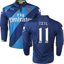 Whatever the weather, you'll find a suitable arsenal top at adidas.co.uk. Men S 11 Mesut Ozil Arsenal Fc Jersey 14 15 England Football Club Puma Authentic Blue Lime Green Third Soccer Long Sleeve Shirt