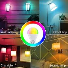 Smart Rgbw Wifi Light Bulbs Work With Alexa And Google Home Assistant Onforuleds Smart Light Bulbs Light Bulbs Colored Light Bulbs