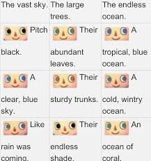 Maybe you would like to learn more about one of these? Animal Crossing New Leaf Guide To Eye Color Animal Crossing Hair Animal Crossing Game Animal Crossing