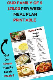 Cheap Family Meals Challenge February Recipe This Cheap Family Meals Family Meal Week Cheap Meal Plans