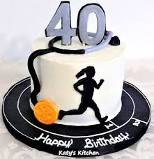 Dusty rose birthday cake celebrate 17th. 24 Runner Birthday Ideas Running Cake Cupcake Cakes Birthday