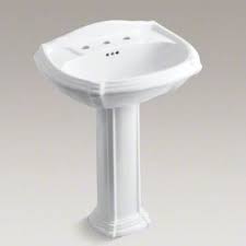 kohler portrait pedestal bathroom sink