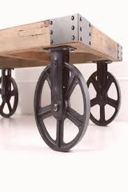 Antique distressed green farmhouse coffee table with wheels to integrate to your living room, beautifully rustic and contemporary. 119 Reference Of Coffee Table Industrial Wheels Coffee Table Industrial Wheelscoffee Plea Coffee Table With Wheels Industrial Coffee Table Modern Coffee Tables