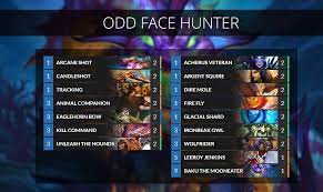 Face hunter is an aggro deck which is usually able to defeat the enemy quite quickly. Our Baku Odd Face Hunter Deck Hearthstone Top Decks Facebook