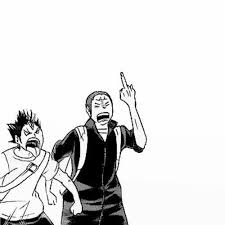 Tanaka Ryu Nishinoya Yuu Haikyuu Manga Haikyuu Haikyuu Anime