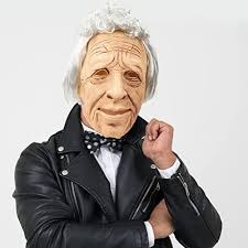 PartyHop Old Man Mask Realistic Human Latex Full Head Mask for Halloween  Carnival Costume Party : Amazon.sg: Toys