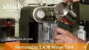 Maybe you would like to learn more about one of these? Gaggia Carezza Deluxe Coffee Machine Youtube