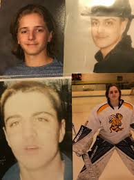 Memorial sign for road racing accident victim