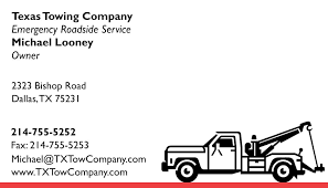 When choosing business cards for your towing business, chose a design that will appeal to your target market. Tow Truck Business Cards By 123print
