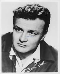 BRIAN KEITH ORIGINAL 1960S FAN CLUB 8X10 WITH PRINTED AUTOGRAPH