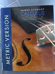 James stewart, calculus, early transcendentals, 8th edition, cengage learning. Calculus Early Transcendentals International Metric Edition Books Stationery Textbooks Tertiary On Carousell