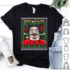 Maybe you would like to learn more about one of these? Post Malone Home Malone Ugly Christmas Shirt Hoodie Sweater Longsleeve T Shirt