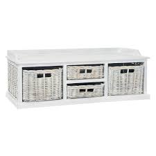 A storage unit's price is based on several factors, including the facility's amenities (such as 24/7 access, free use of truck), the storage unit's amenities (such as climate control, electrical outlet), facility location, unit location (a ground floor unit will be more expensive), and overall demand in your area. White Wash Rattan Four Basket Low Storage Unit By The Orchard Furniture Notonthehighstreet Com