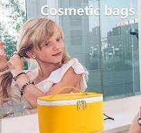 Borse per cosmetici in PU da viaggio,Borsa da toilette impermeabile con  manico | Borse per cosmetici per rossetto, fondotinta, pennelli per trucco,  ...