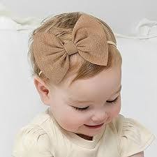 Baby Girl Headbands Ada Joy Baby Bows: Premium Quality & Stylish Designs,  Soft & Stretchy Baby Girl Gift