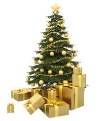 Pngkit selects 1058 hd christmas tree png images for free download. Christmas Tree With Golden Presents Png Image Purepng Free Transparent Cc0 Png Image Library