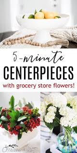 How do you find out what kind (and colors) of flowers are in season during your wedding month? Easy Diy Flower Arrangements Using Grocery Store Flowers Making Lemonade