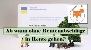 Ebenfalls früher in rente gehen kann, „wer 35 jahre in der rentenversicherung nachweisen kann. Ab Wann Ohne Rentenabschlage In Rente Gehen Youtube