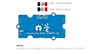 This sensor from panasonic is an 8x8 array of ir thermal sensors. Grove Infrared Temperature Sensor Array Amg8833 Seeed Wiki
