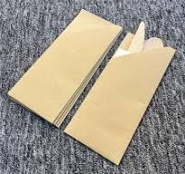 Tableware Kraft Utensils Sleeves for Restaurant Flatware Holder Cutlery Bags Paper Silverware Bags Cutlery Pouch