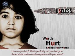 2011. Photograph. Child Mode. Web. 29 Nov The Power of Words What is your  reaction to the image? The image illustrates that hurtful words have power, 