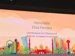 European commissioner for cohesion european commissioner for cohesion and reforms |comissária europeia para a coesão e reformas. Elisa Ferreira On Twitter It Is My Privilege To Speak On Behalf Of The European Union And Its 27 Member States To The United Nations World Urban Forum In Abu Dhabi To