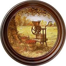 W.S. George Fine China: the Apple Cider Press by