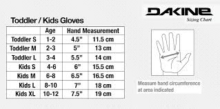 Dakine Wrist Guards Size Chart 2019