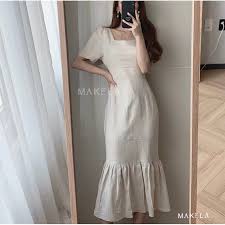 Cara membuat baju anak gaun pesta anak pemakaian bahan duches bridal 2 meter dgn lebar bahan 1.5 meter mix tulle 1 meter. Harga Dress Korea Terbaik Dress Pakaian Wanita Mei 2021 Shopee Indonesia