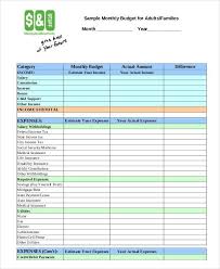 Family Budget Templates 18 Doc Xls Pdf Free Printable In 2020 Family Budget Template Budget Template Household Budget Template