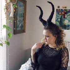 By ninadngr in costumes & cosplay. Diy Maleficent Horns How To Make A Horn Other On Cut Out Keep How To By Cheryl