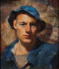 John W. Hatch (1919 1998) Self Portrait