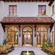 Exterior Photos Spanish Colonial Awnings Design Pictures Remodel Decor And Ideas Page 4 Spanish Style Homes Spanish House Mediterranean Style Homes