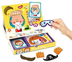 To start the puzzle, click the shuffle button. Magnetic Jigsaw Puzzles Toy Crazy Face Dress Up Game For Imagination Play Emarkiz Com Emarkiz Com