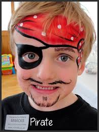 Pirate Face Painting Kinder Schminken Kinderschminken Schminken