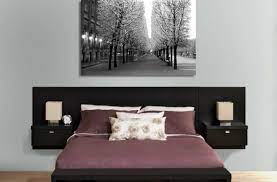 le chevet suspendu et le chevet flottant designs interessants archzine fr floating headboard headboards for beds black headboard