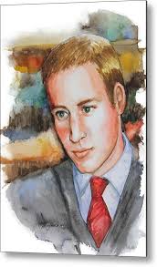 Prince William Metal Print