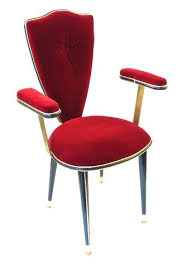 A 1950 S Red Dressing Table Chair Which Has Been Re Upholstered Offered By Thirteen Upholstery Workshop Cleaning Upholstery Upholstery Upholstery Cushions