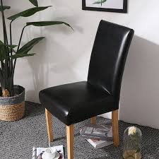 A wide variety of leather chair cover options are available to you high quality 100% safe pvc leather for sofa chair covers pvc synthetic leather artificial leather pvc leather for sofa products. Dining Room Chair Slipcovers Pu Leather Chair Seat Covers Stretch Furniture Protector Covers For Armchair Removable Elastic Parsons Seat Case For Home Restaurant Hotel Ceremony Walmart Canada