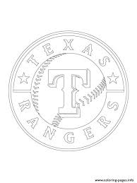 After the 1971 season, the team relocated to arlington and became the texas rangers. Texas Rangers Logo Mlb Baseball Sport Coloring Pages Printable