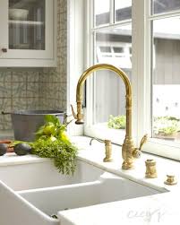 Low prices, 1000s in stock from all the top brand names such as kohler, american standard, kraus, and rohl! Los Altos Bungalow Kitchen Sink Faucets Gold Kitchen Faucet Kitchen Sink Design