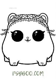 Enjoy these free coloring pages to color and paint for kids of all ages: L O L Surprise Biggie Pet Mc Hammy Coloring Page Print For Free