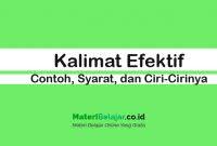 Kalimat efektif merupakan susunan kata yang mengikuti kaidah kebahasaan secara baik dan benar. Contoh Struktur Kalimat Efektif Beserta Syarat Dan Ciri Cirinya